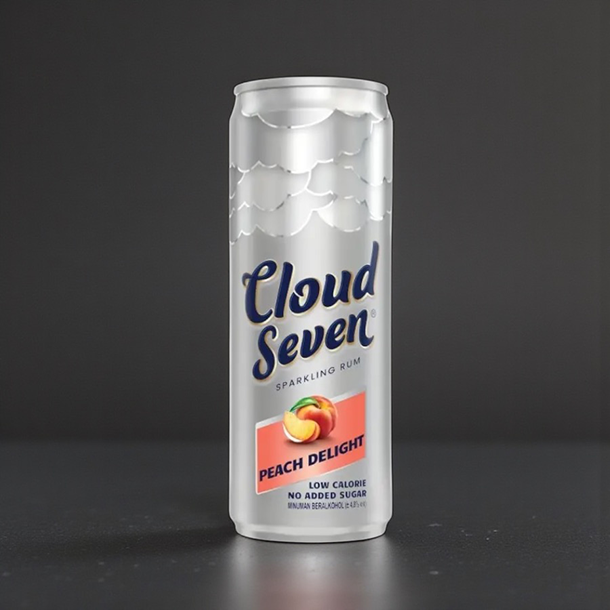 Cloud Seven Peach 350ml